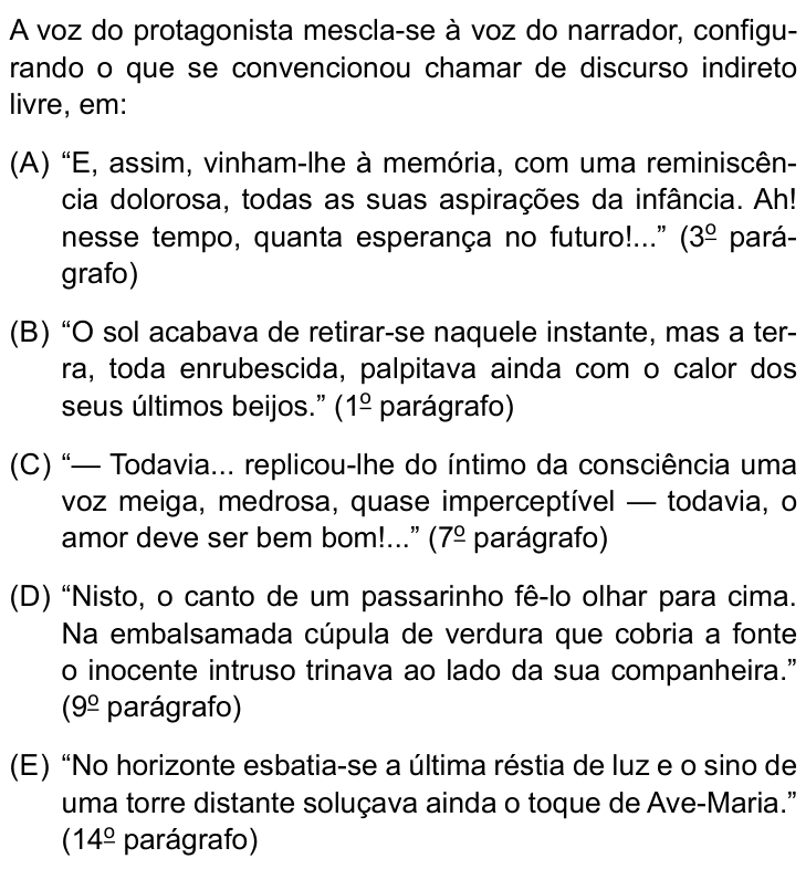 Questão 2 no caderno Conhecimentos Gerais da FMABC 2025