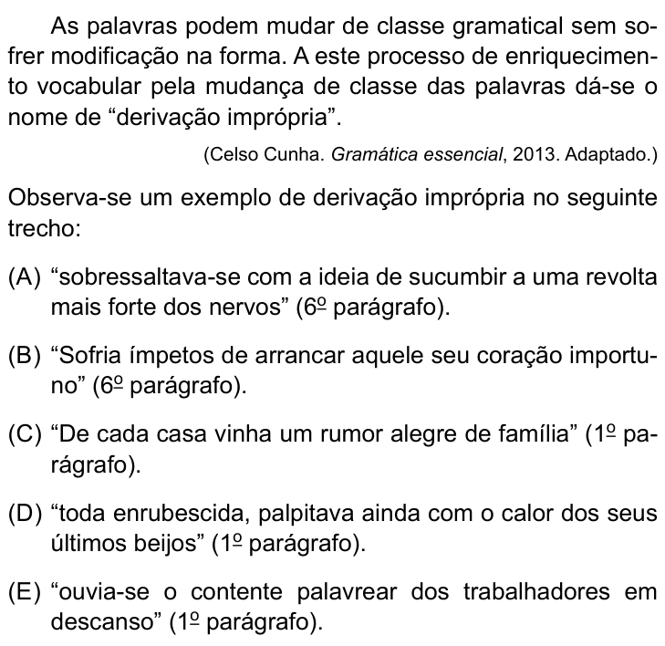 Questão 7 no caderno Conhecimentos Gerais da FMABC 2025
