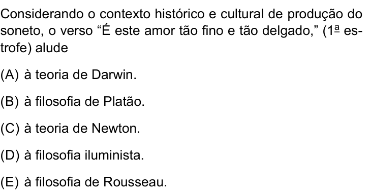 Questão 17 no caderno Conhecimentos Gerais da FMABC 2025
