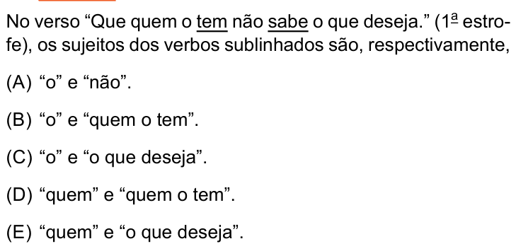 Questão 20 no caderno Conhecimentos Gerais da FMABC 2025