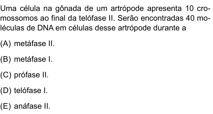 Questão 42 no caderno Conhecimentos Gerais da FMABC 2025