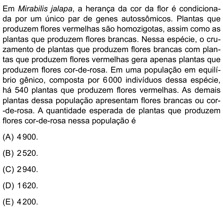 Questão 49 no caderno Conhecimentos Gerais da FMABC 2025