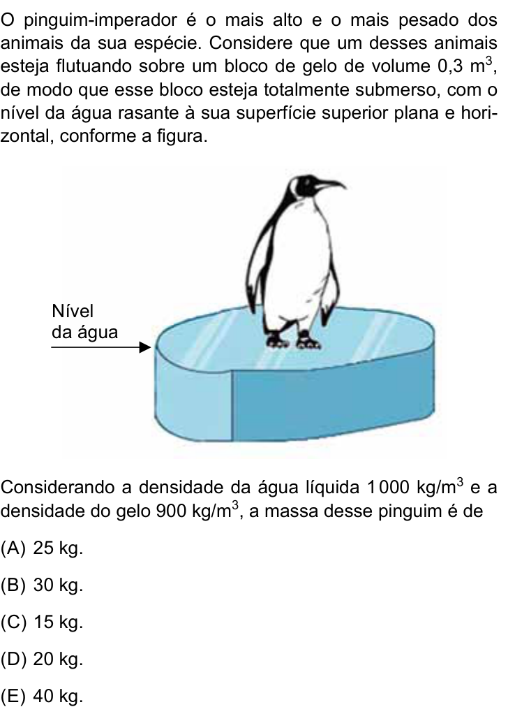 Questão 55 no caderno Conhecimentos Gerais da FMABC 2025