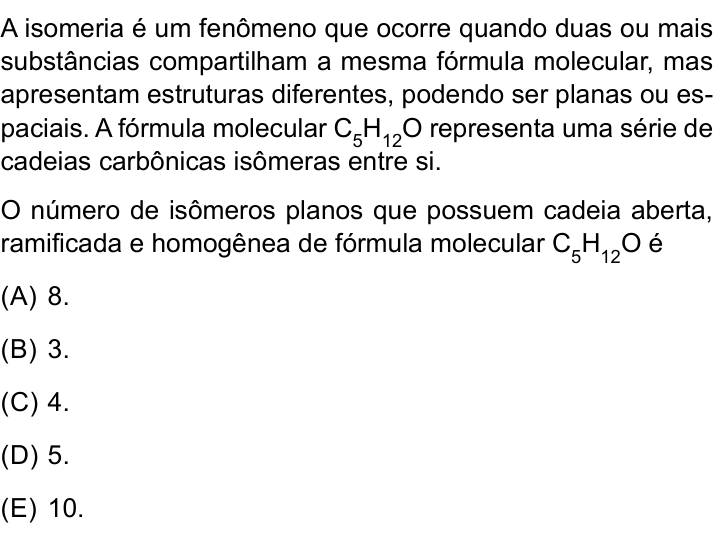 Questão 63 no caderno Conhecimentos Gerais da FMABC 2025