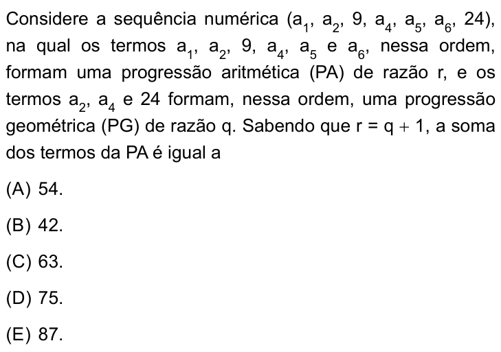 Questão 72 no caderno Conhecimentos Gerais da FMABC 2025