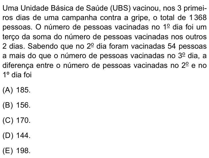 Questão 76 no caderno Conhecimentos Gerais da FMABC 2025