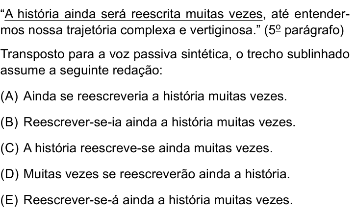 Questão 7 no caderno Conhecimentos Gerais da FMABC 2026