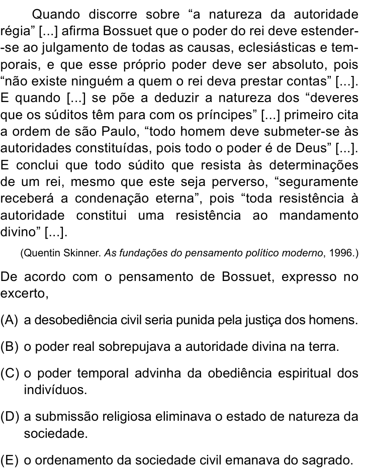 Questão 30 no caderno Conhecimentos Gerais da FMABC 2026