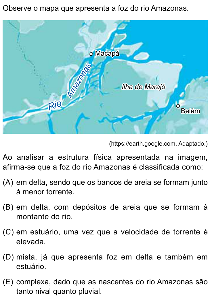 Questão 38 no caderno Conhecimentos Gerais da FMABC 2026