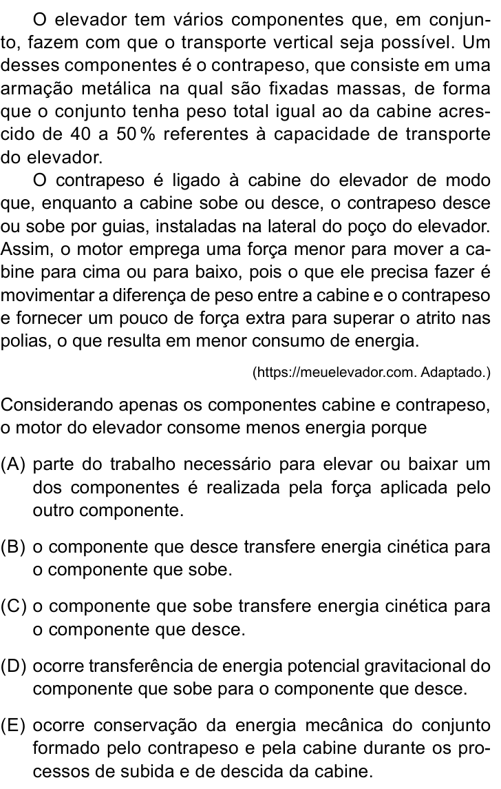 Questão 53 no caderno Conhecimentos Gerais da FMABC 2026