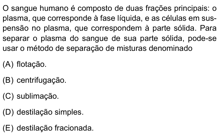 Questão 62 no caderno Conhecimentos Gerais da FMABC 2026