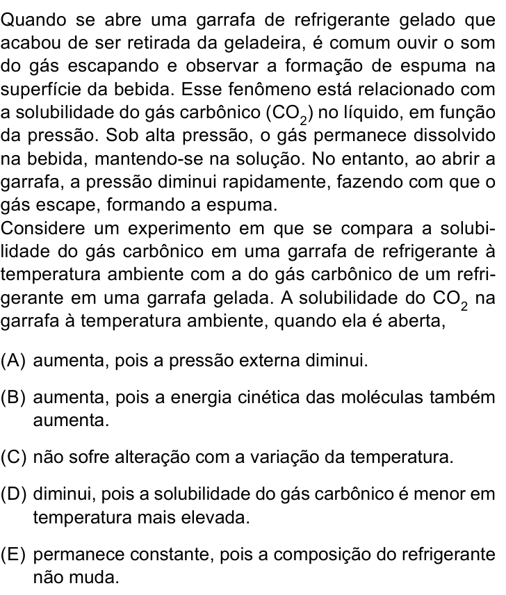 Questão 63 no caderno Conhecimentos Gerais da FMABC 2026