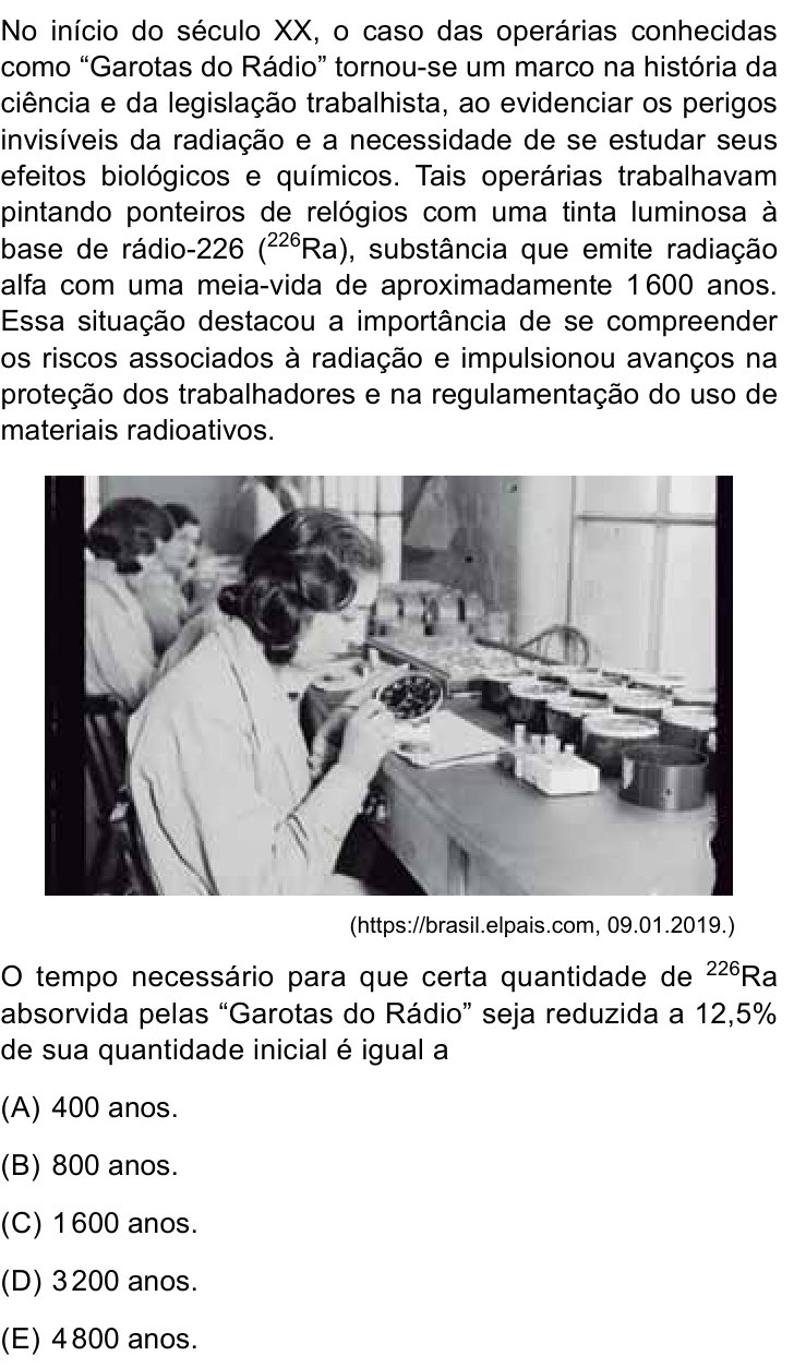 Questão 65 no caderno Conhecimentos Gerais da FMABC 2026