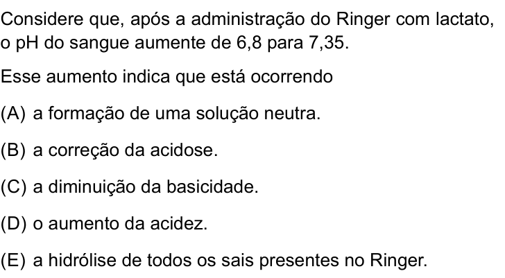 Questão 68 no caderno Conhecimentos Gerais da FMABC 2026