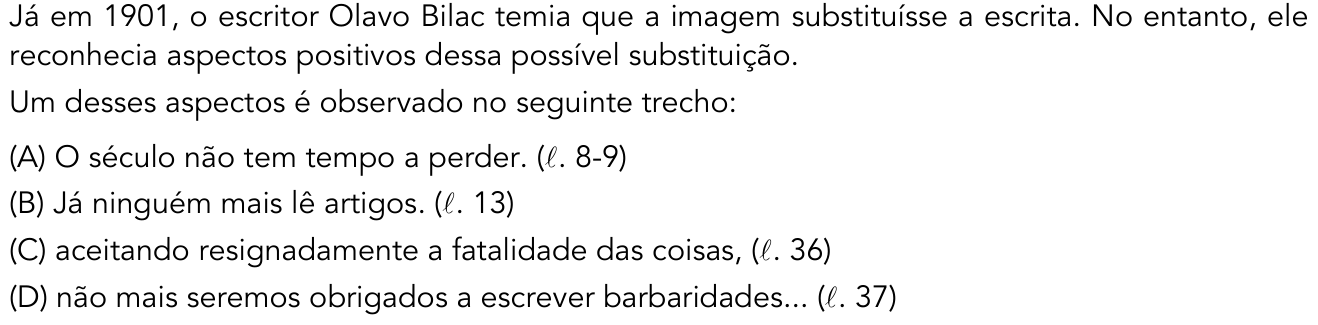 Questão 1 no caderno 1º Exame de Qualificação da UERJ 2014