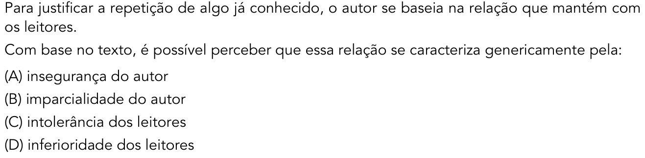 Questão 7 no caderno 1º Exame de Qualificação da UERJ 2014
