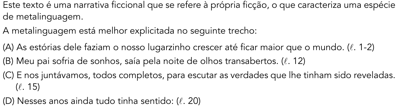 Questão 13 no caderno 1º Exame de Qualificação da UERJ 2014