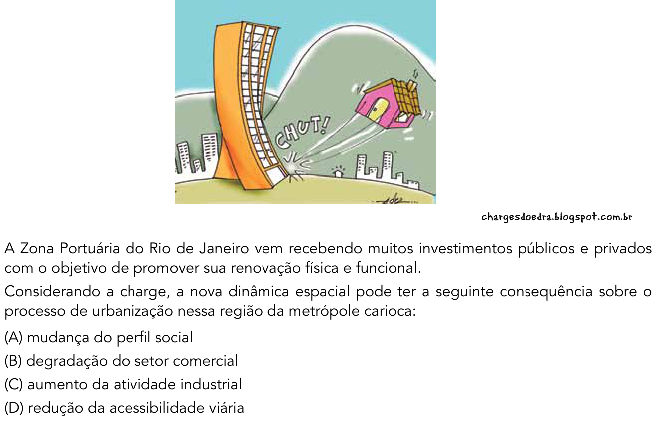 Questão 45 no caderno 1º Exame de Qualificação da UERJ 2014