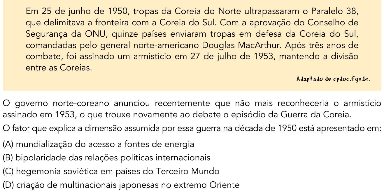 Questão 50 no caderno 1º Exame de Qualificação da UERJ 2014