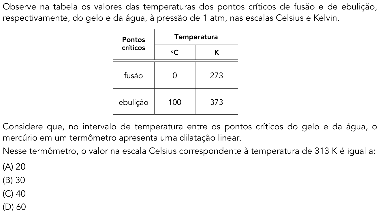 Questão 33 no caderno 2º Exame de Qualificação da UERJ 2014