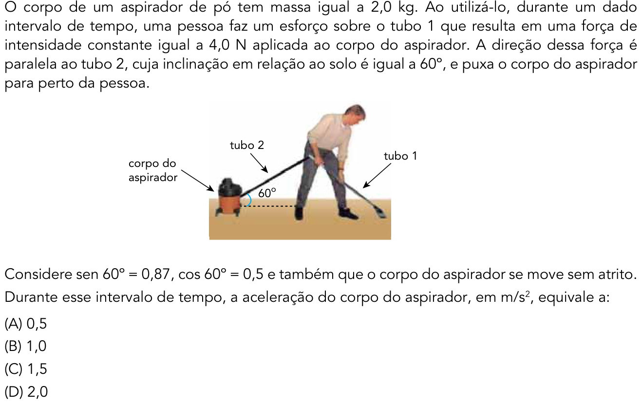 Questão 40 no caderno 2º Exame de Qualificação da UERJ 2014