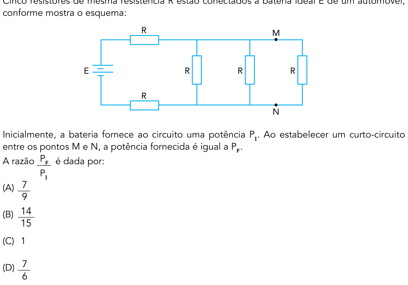 Questão 42 no caderno 2º Exame de Qualificação da UERJ 2014