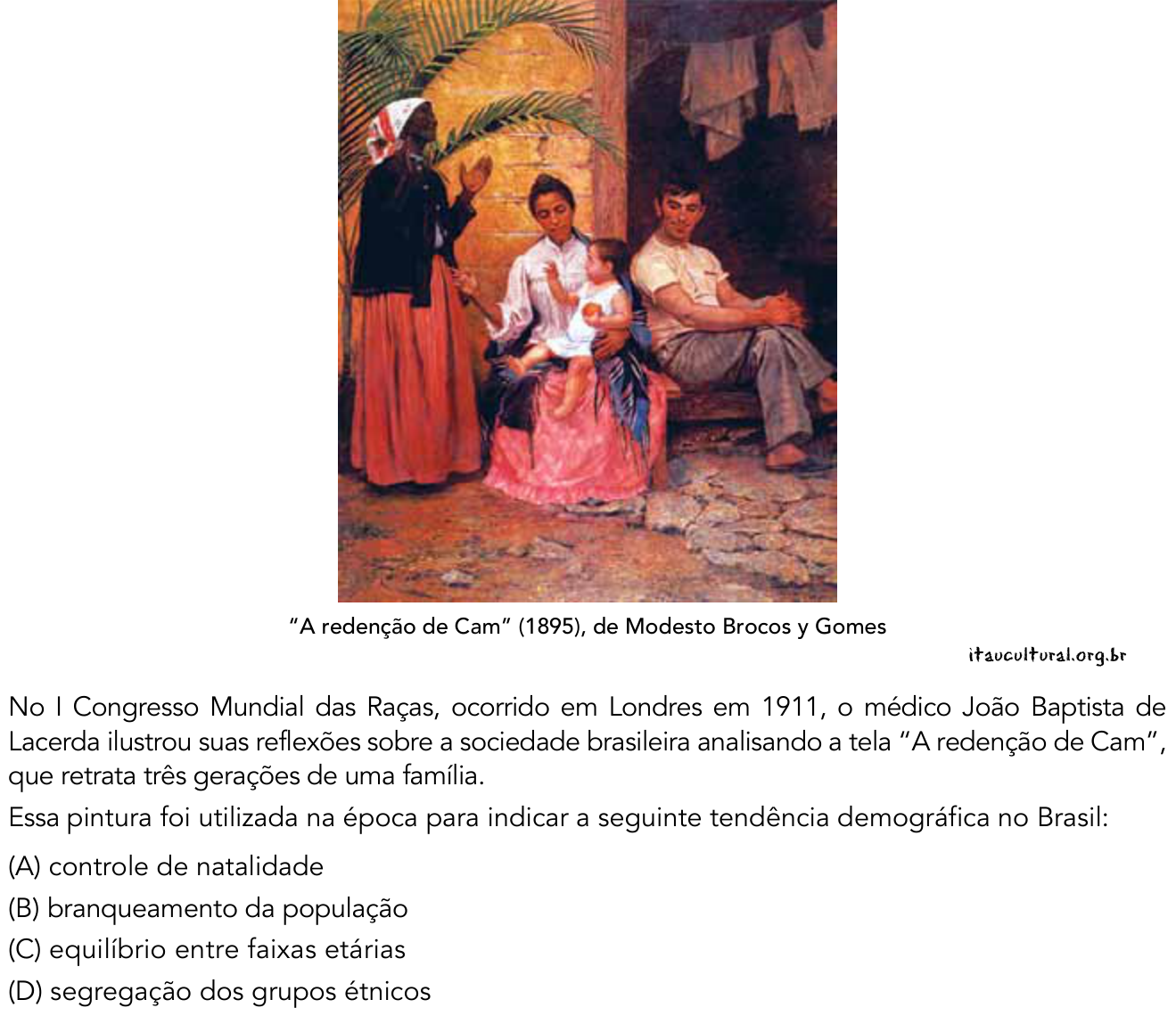 Questão 45 no caderno 2º Exame de Qualificação da UERJ 2014