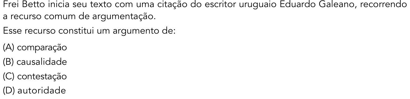 Questão 10 no caderno 1º Exame de Qualificação da UERJ 2016