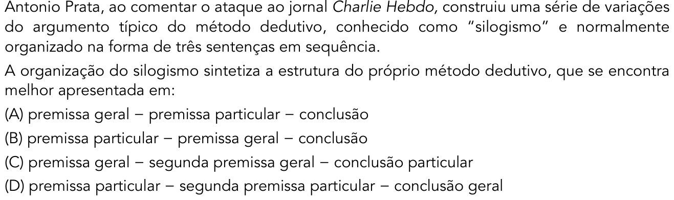 Questão 14 no caderno 1º Exame de Qualificação da UERJ 2016