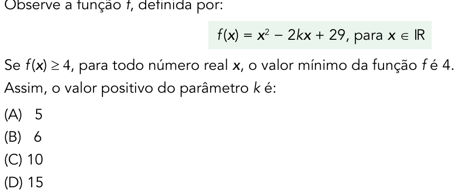 Questão 23 no caderno 1º Exame de Qualificação da UERJ 2016