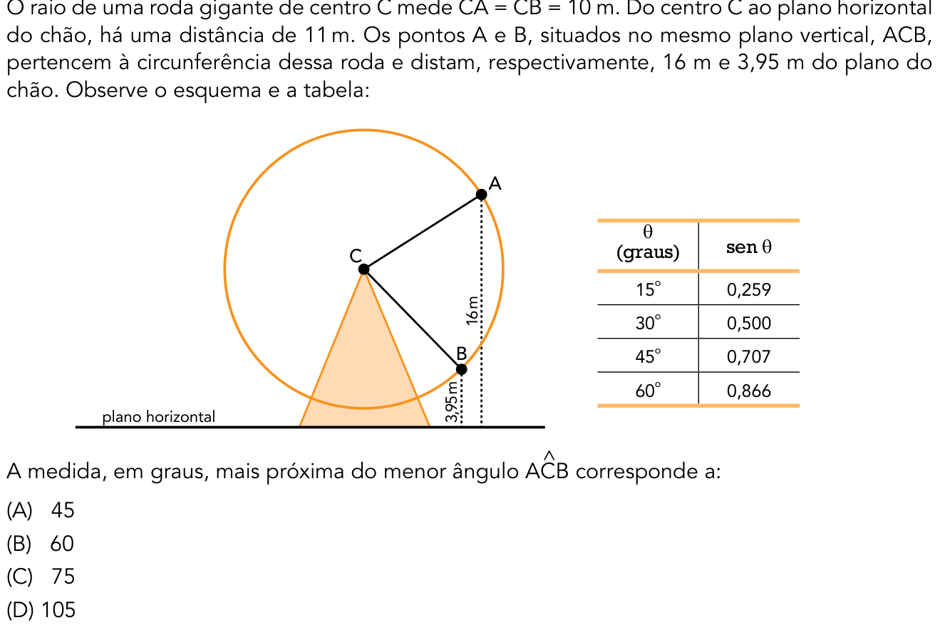 Questão 26 no caderno 1º Exame de Qualificação da UERJ 2016
