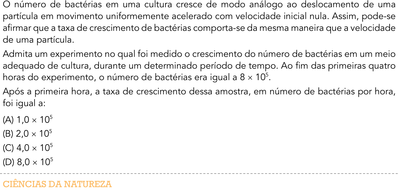 Questão 34 no caderno 1º Exame de Qualificação da UERJ 2016