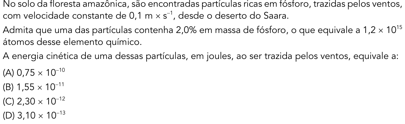 Questão 38 no caderno 1º Exame de Qualificação da UERJ 2016