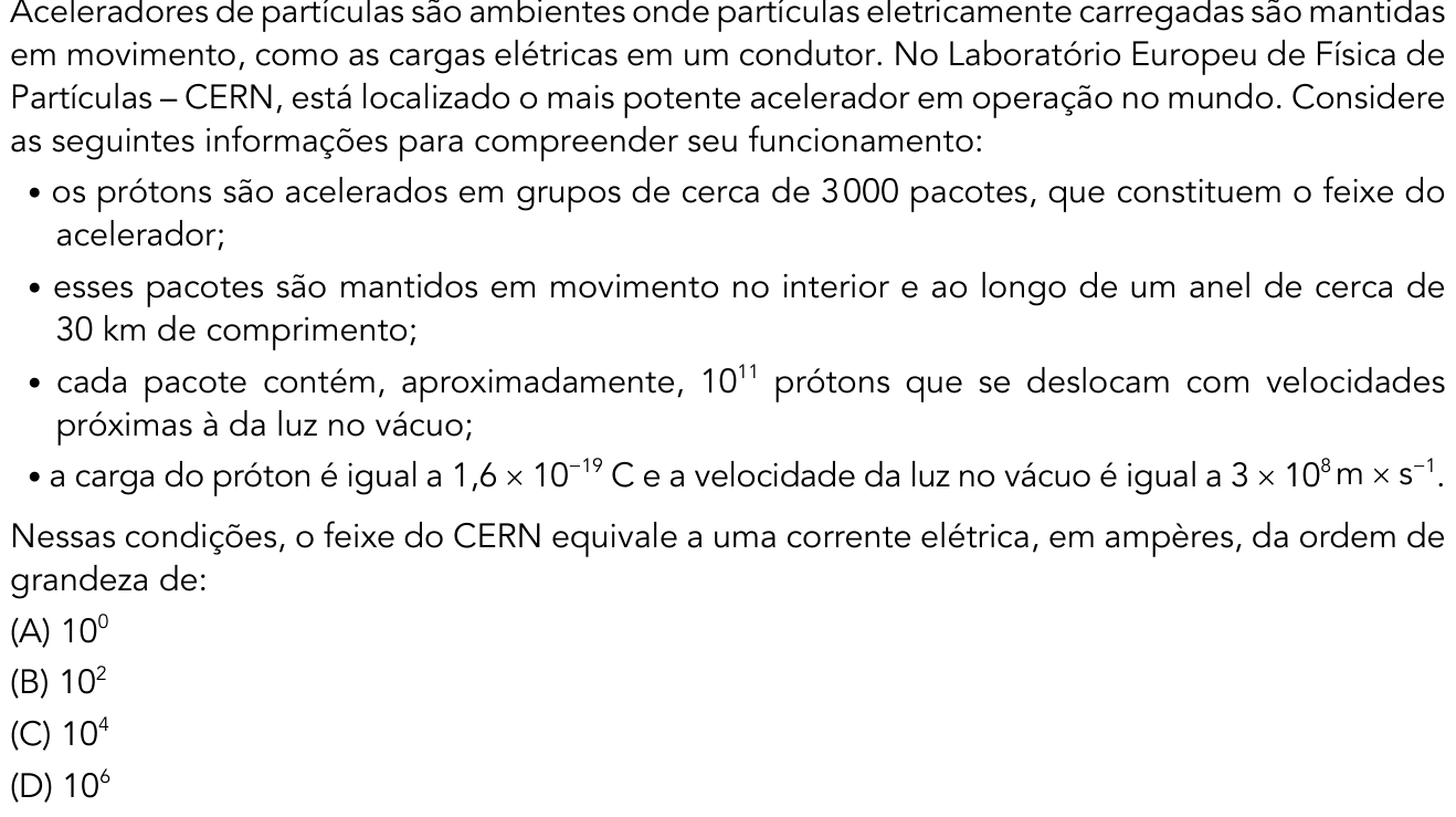 Questão 40 no caderno 1º Exame de Qualificação da UERJ 2016