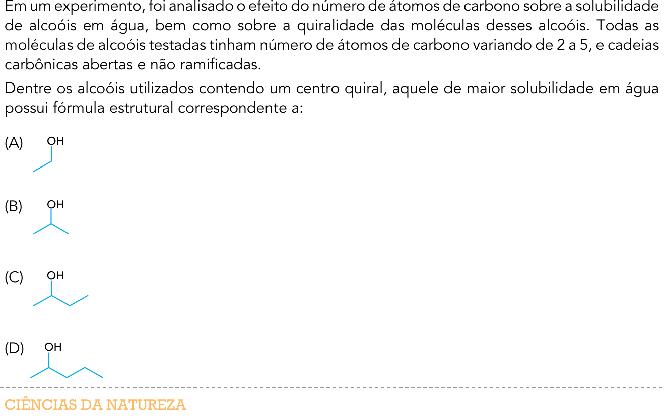 Questão 41 no caderno 1º Exame de Qualificação da UERJ 2016