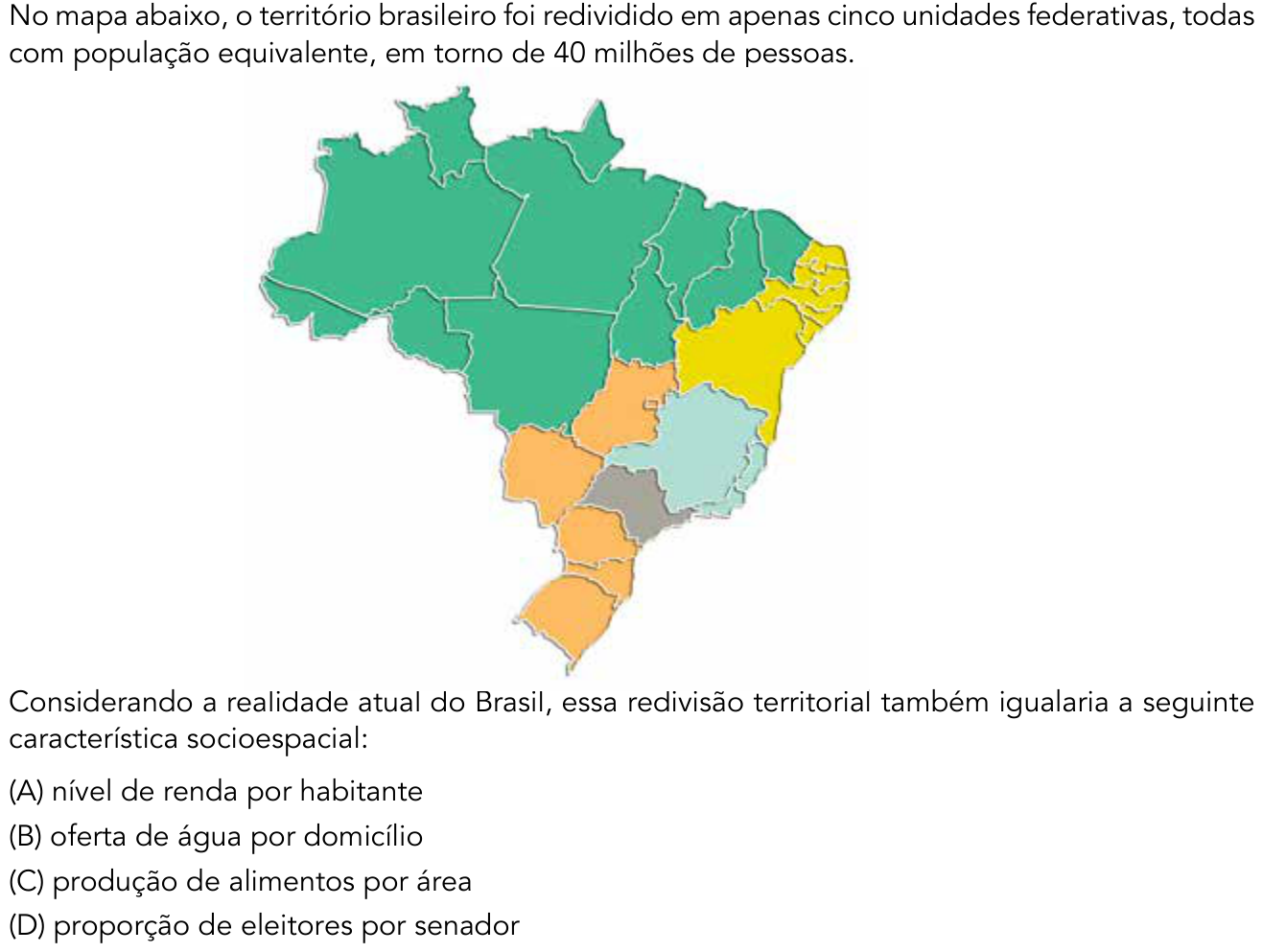 Questão 54 no caderno 1º Exame de Qualificação da UERJ 2016