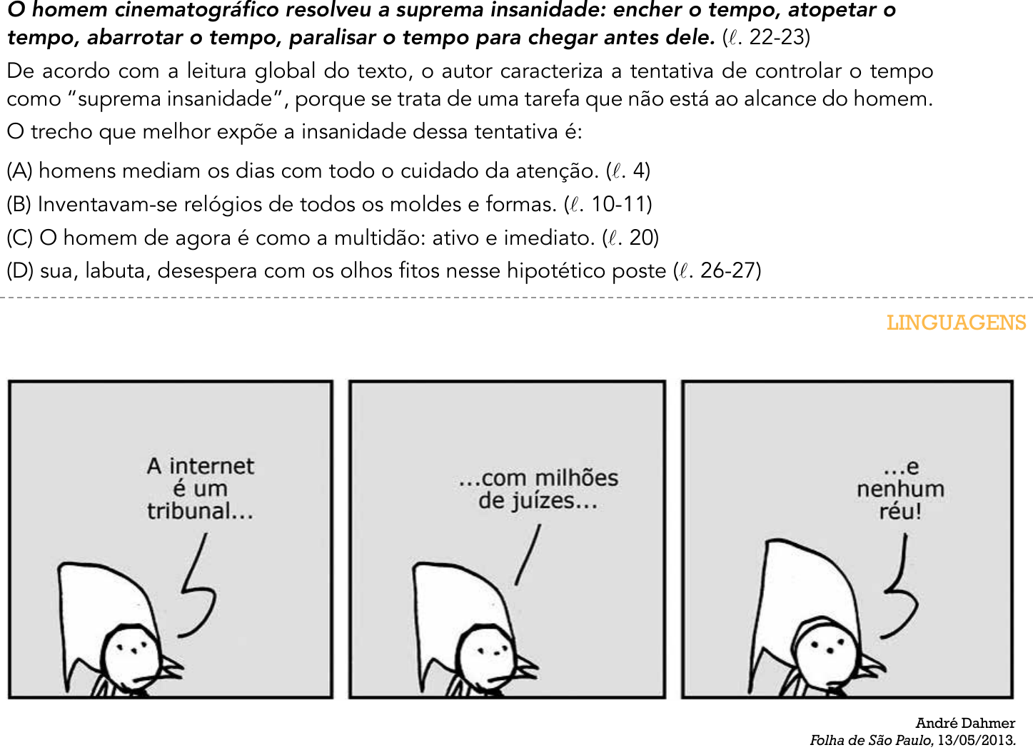 Questão 4 no caderno 2º Exame de Qualificação da UERJ 2016