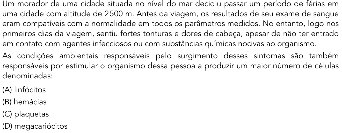 Questão 36 no caderno 2º Exame de Qualificação da UERJ 2016
