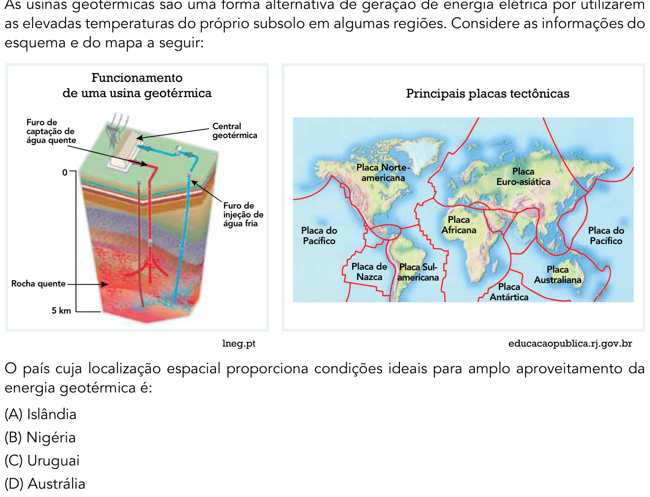Questão 51 no caderno 2º Exame de Qualificação da UERJ 2016