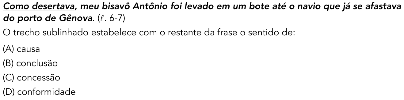 Questão 3 no caderno 1º Exame de Qualificação da UERJ 2017