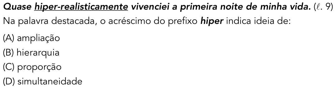 Questão 10 no caderno 1º Exame de Qualificação da UERJ 2017