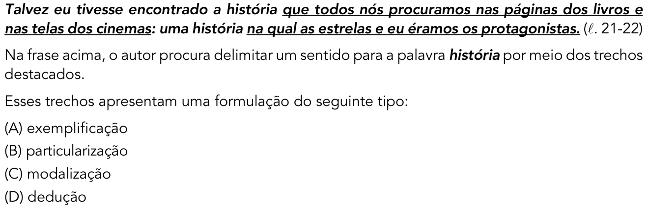 Questão 11 no caderno 1º Exame de Qualificação da UERJ 2017