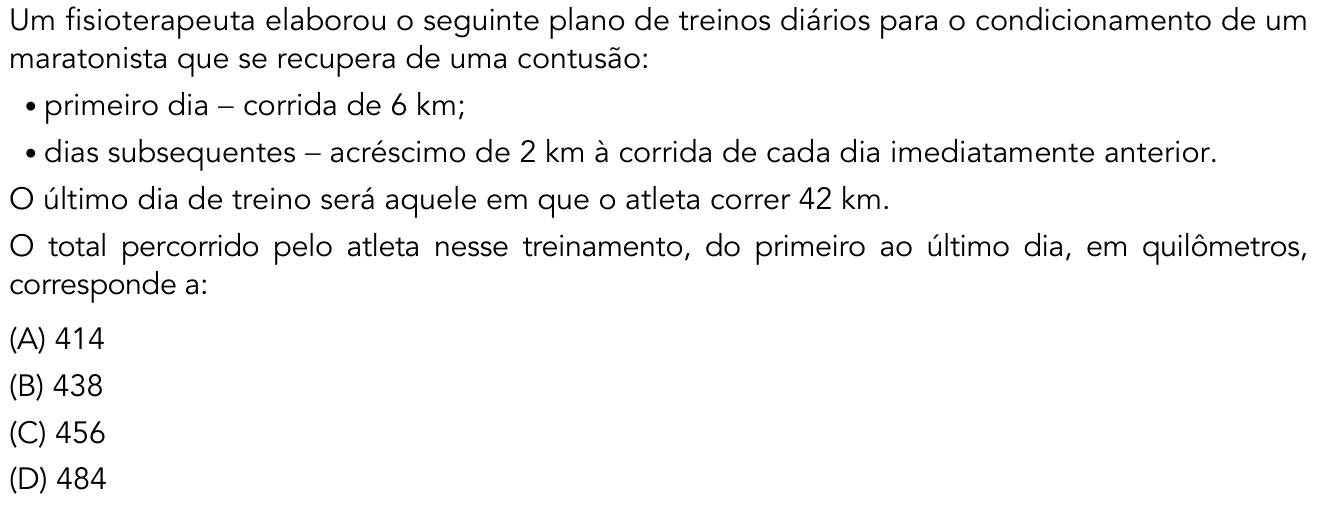 Questão 23 no caderno 1º Exame de Qualificação da UERJ 2017