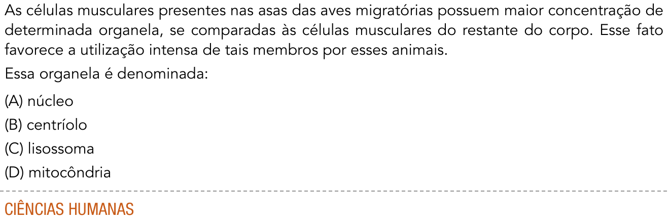 Questão 44 no caderno 1º Exame de Qualificação da UERJ 2017