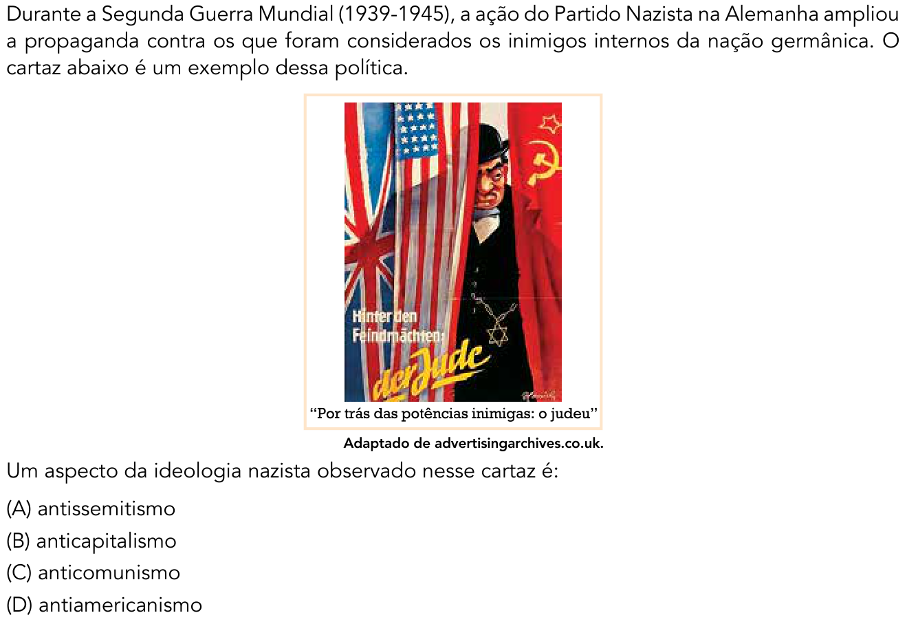 Questão 51 no caderno 1º Exame de Qualificação da UERJ 2017