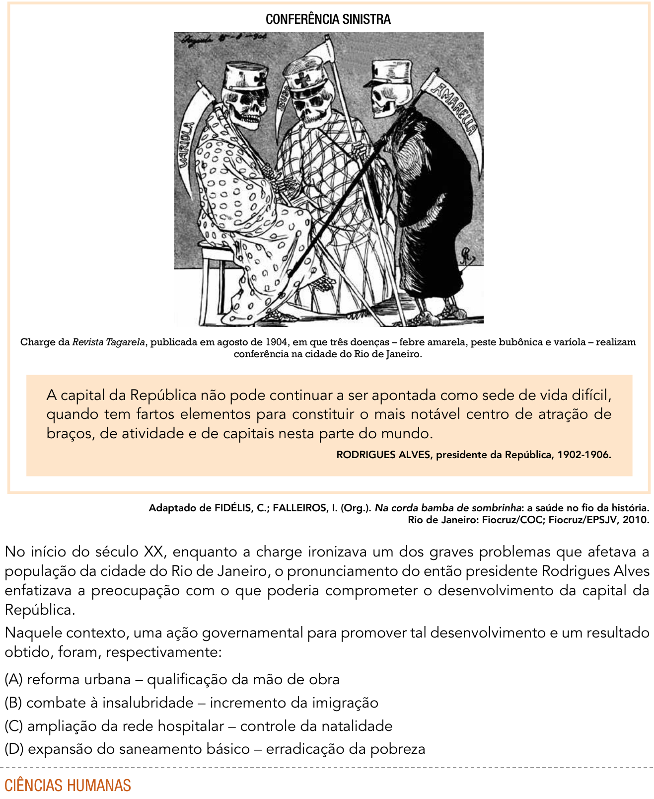 Questão 53 no caderno 1º Exame de Qualificação da UERJ 2017
