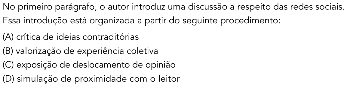 Questão 5 no caderno 2º Exame de Qualificação da UERJ 2017