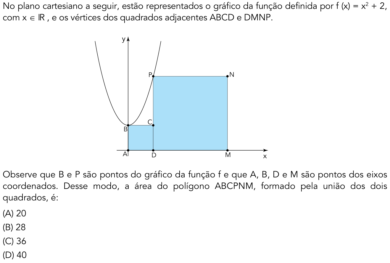 Questão 27 no caderno 2º Exame de Qualificação da UERJ 2017