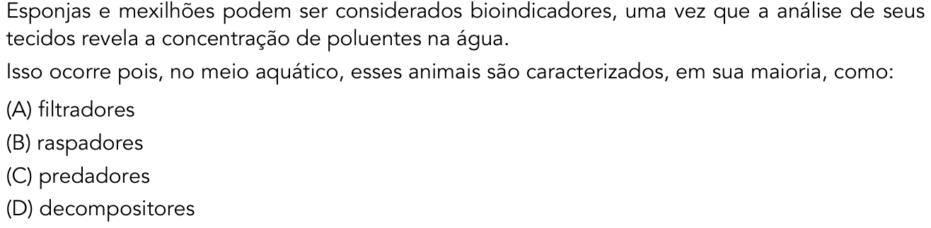 Questão 42 no caderno 2º Exame de Qualificação da UERJ 2017