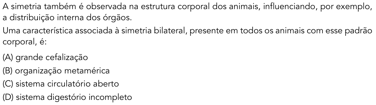 Questão 8 no caderno 1º Exame de Qualificação da UERJ 2018